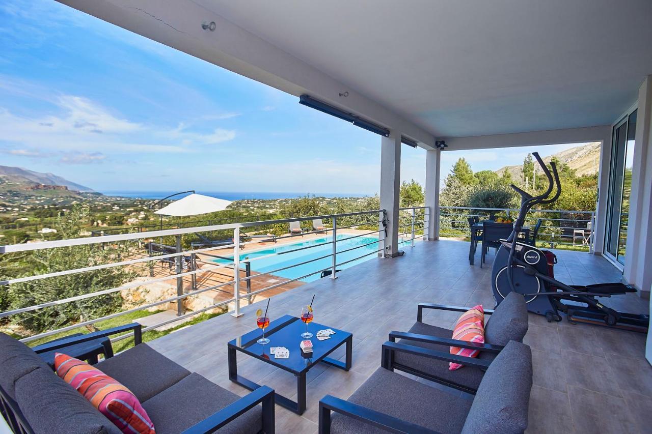 Villa Luxury Con Piscina Privata Vista Mare - קאסטלמארה דל גולפו מראה חיצוני תמונה