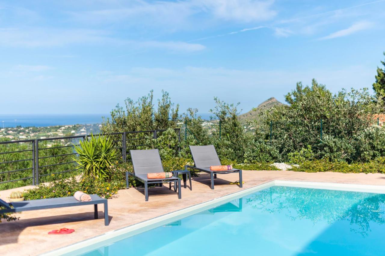 Villa Luxury Con Piscina Privata Vista Mare - קאסטלמארה דל גולפו מראה חיצוני תמונה